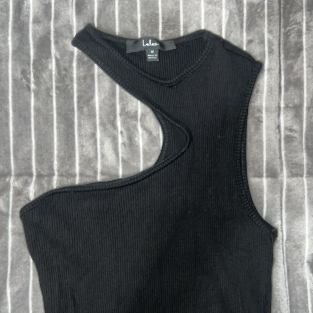 Lulus Ribbed Bodysuit - Picture 2 of 5